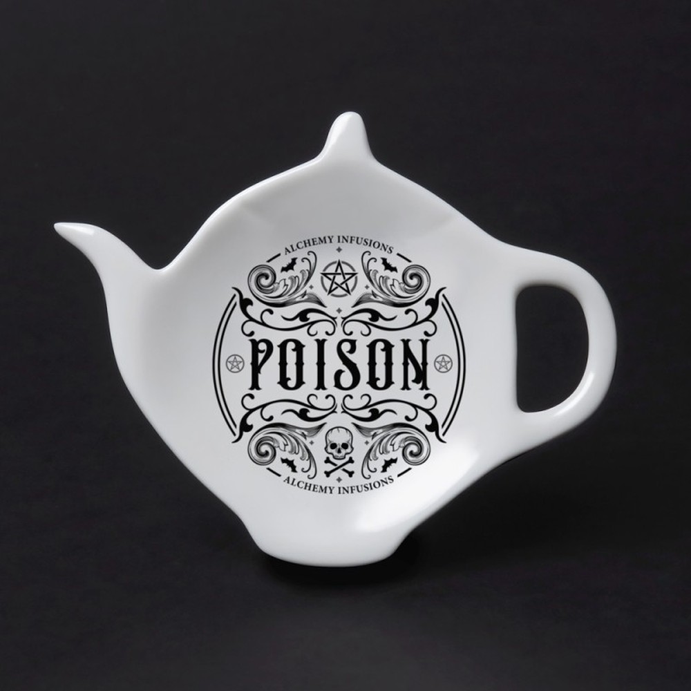 Alchemy - Poison Theelepel/Theezak houder - Wit